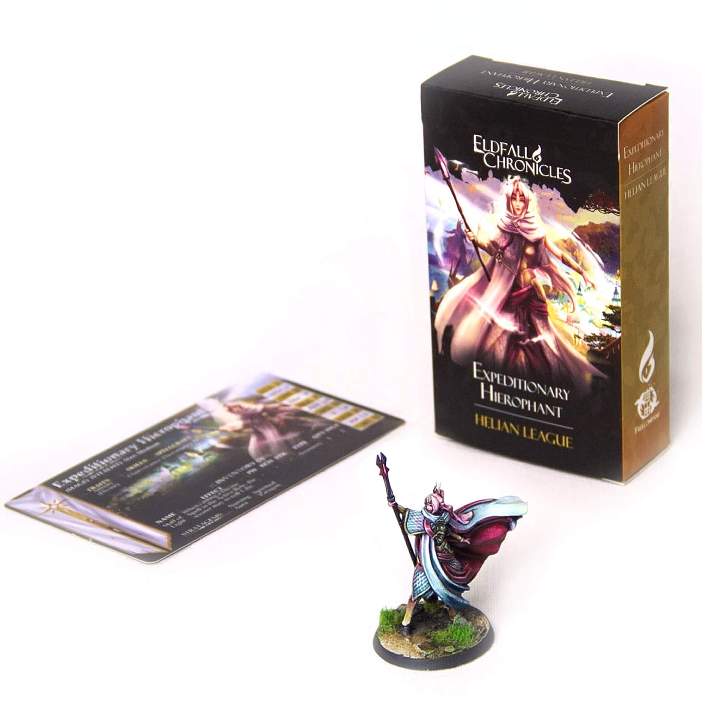 Eldfall Chronicles Miniature Board Game Character Box