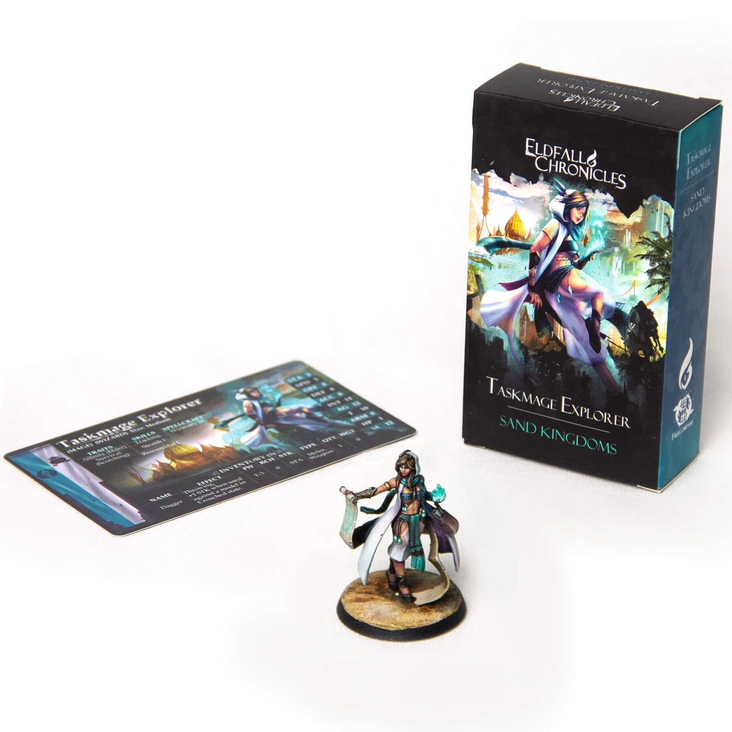 Eldfall Chronicles Miniature Board Game Character Box