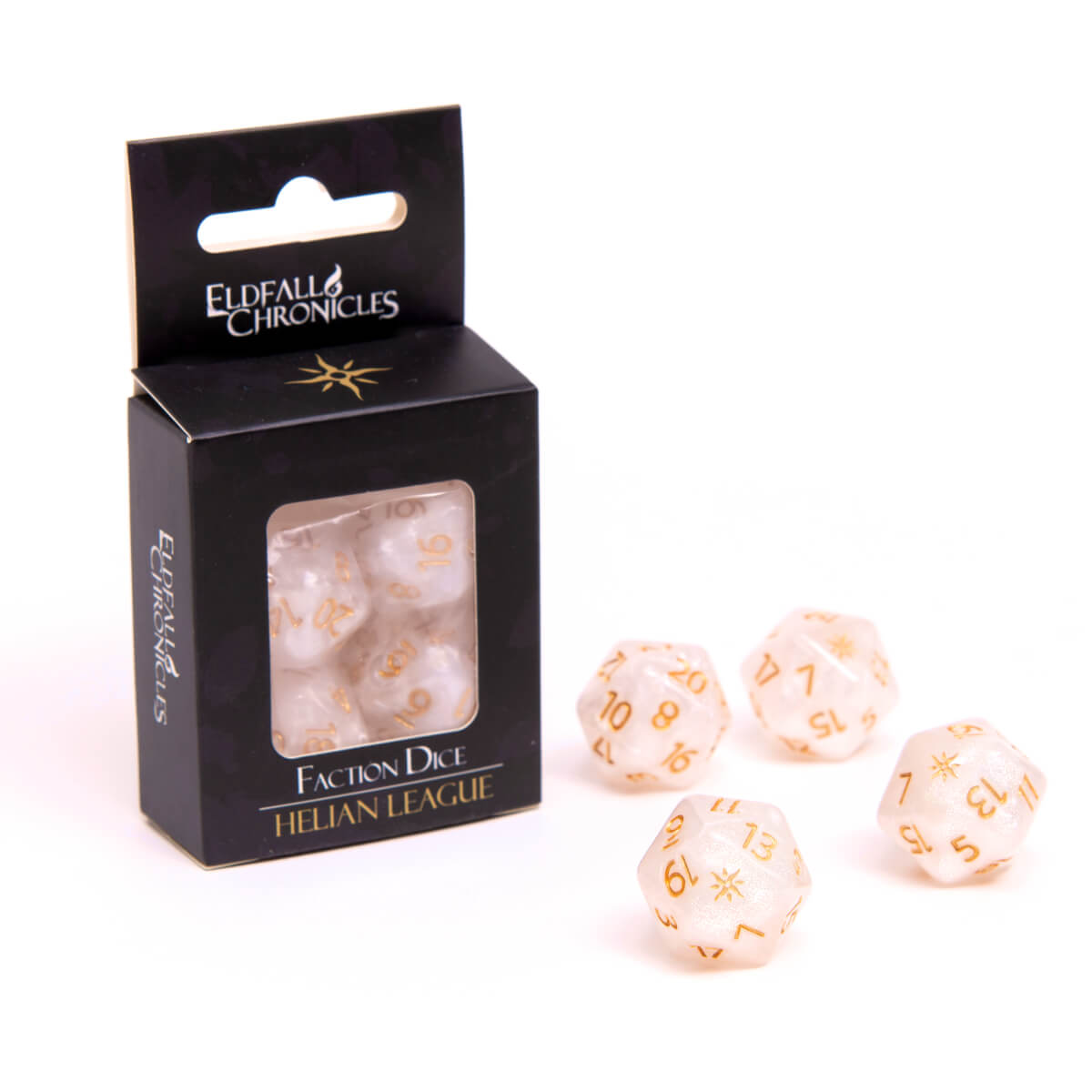 Eldfall Chronicles Miniature Board Game Dice Set