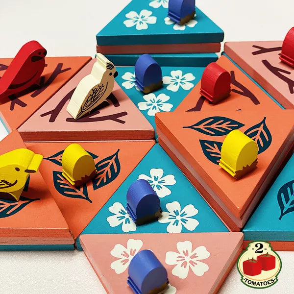 Islet 2 Tomatoes Games Board Game Set Up