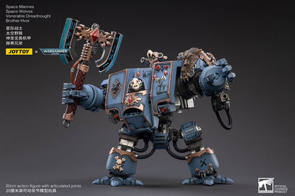 Space Marines Space Wolves Venerable Dreadnought Brother Hvor