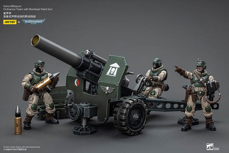 Astra Militarum: Ordnance Team with Bombast Field Gun