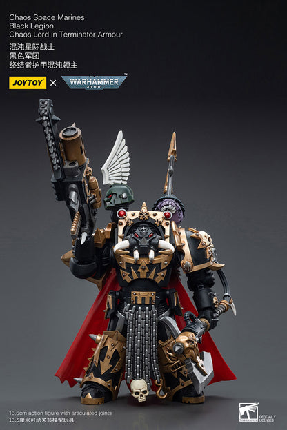 Chaos Space Marines: Black Legion - Chaos Lord in Terminator Armour