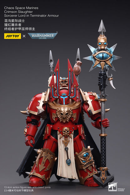 ChaosSpace Marines: Crimson Slaughter - Sorcerer Lord in Terminator Armour