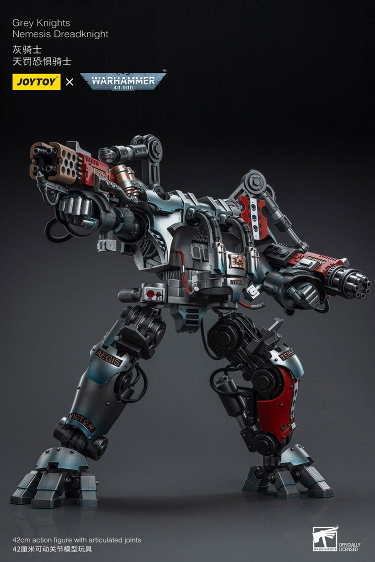 Grey Knights: Nemesis Dreadknight with Caddon Vibova Action Figure