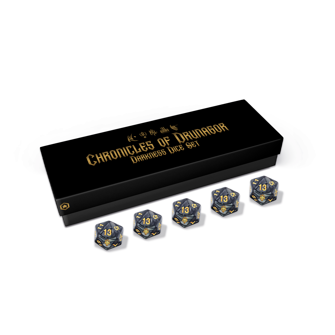 Chronicles of Drunagor: Darkness Dice Set