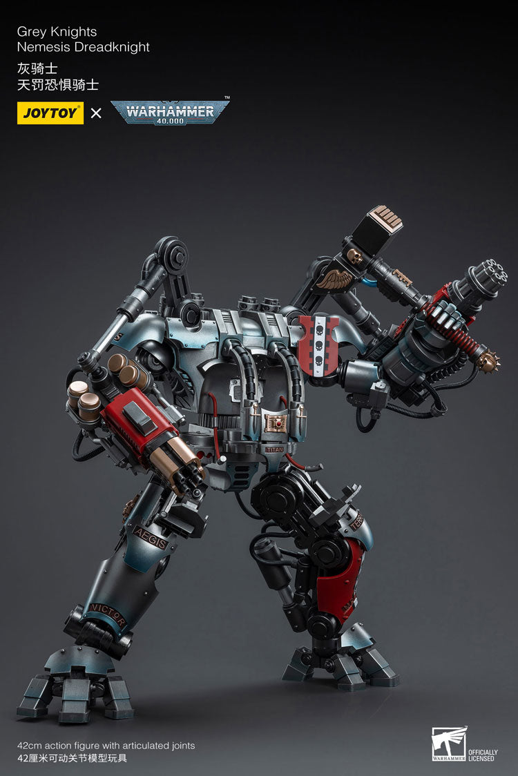 Grey Knights: Nemesis Dreadknight with Caddon Vibova Action Figure