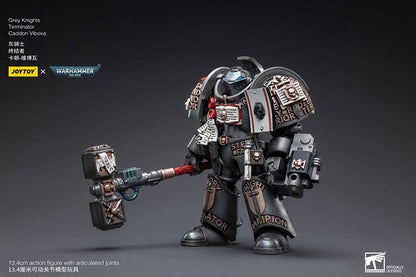 Grey Knights: Nemesis Dreadknight with Caddon Vibova Action Figure