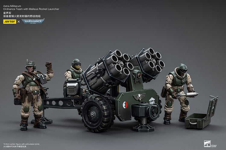 Astra Militarum: Ordnance Team with Malleus Rocket Launcher