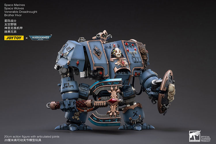 Space Marines Space Wolves Venerable Dreadnought Brother Hvor