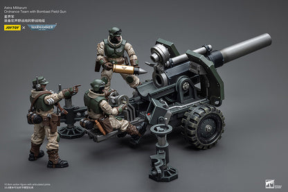 Astra Militarum: Ordnance Team with Bombast Field Gun