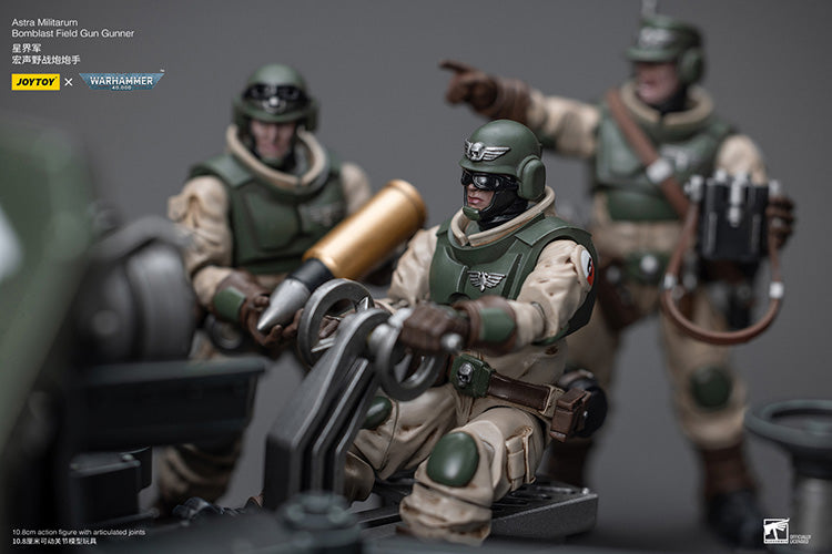 Astra Militarum: Ordnance Team with Bombast Field Gun