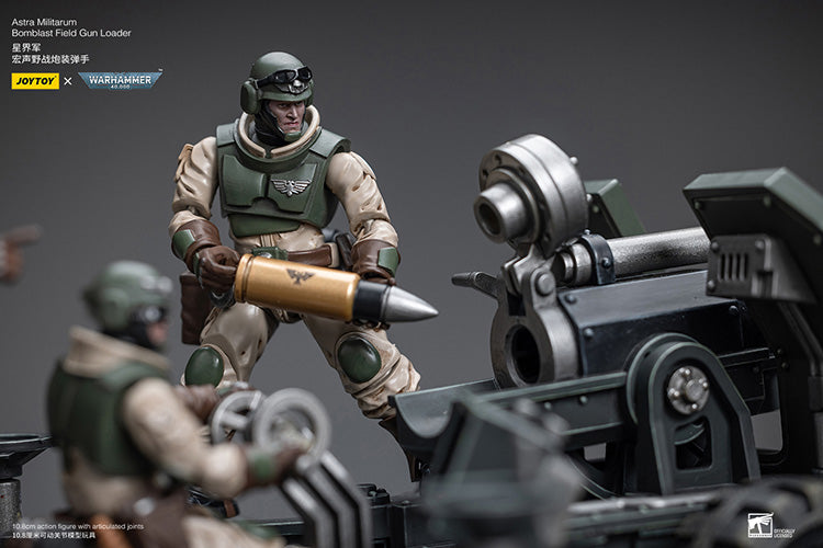 Astra Militarum: Ordnance Team with Bombast Field Gun