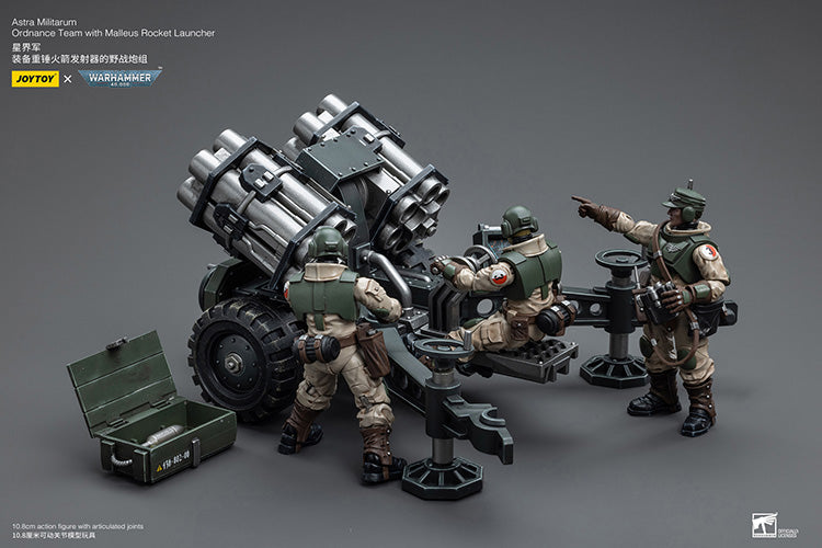 Astra Militarum: Ordnance Team with Malleus Rocket Launcher