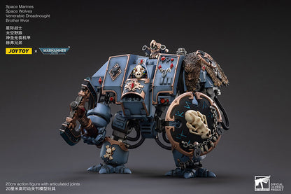 Space Marines Space Wolves Venerable Dreadnought Brother Hvor