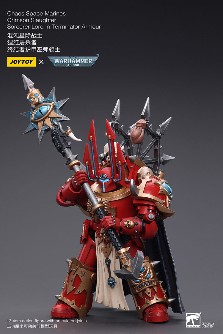 ChaosSpace Marines: Crimson Slaughter - Sorcerer Lord in Terminator Armour