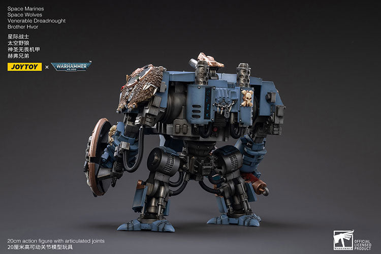 Space Marines Space Wolves Venerable Dreadnought Brother Hvor