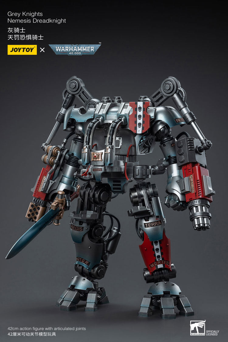 Grey Knights: Nemesis Dreadknight with Caddon Vibova Action Figure