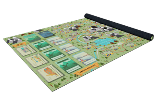 Bear Mountain Camping Adventure: Neoprene Game Mats