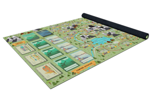 Bear Mountain Camping Adventure: Neoprene Game Mats