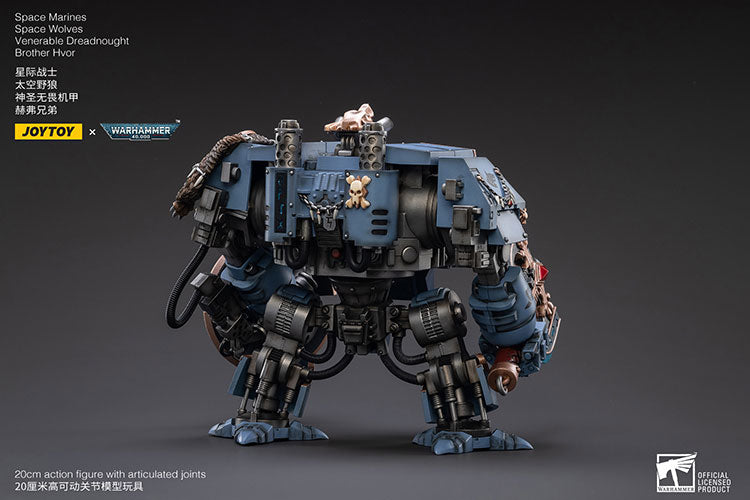 Space Marines Space Wolves Venerable Dreadnought Brother Hvor