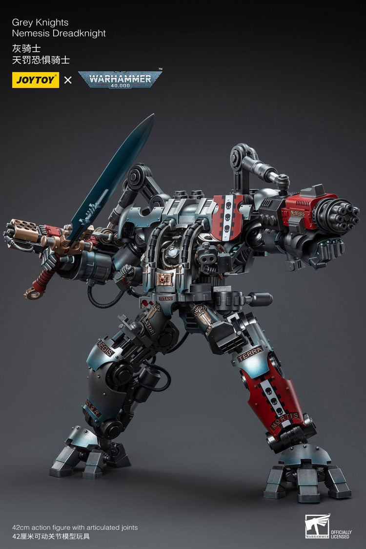 Grey Knights: Nemesis Dreadknight with Caddon Vibova Action Figure