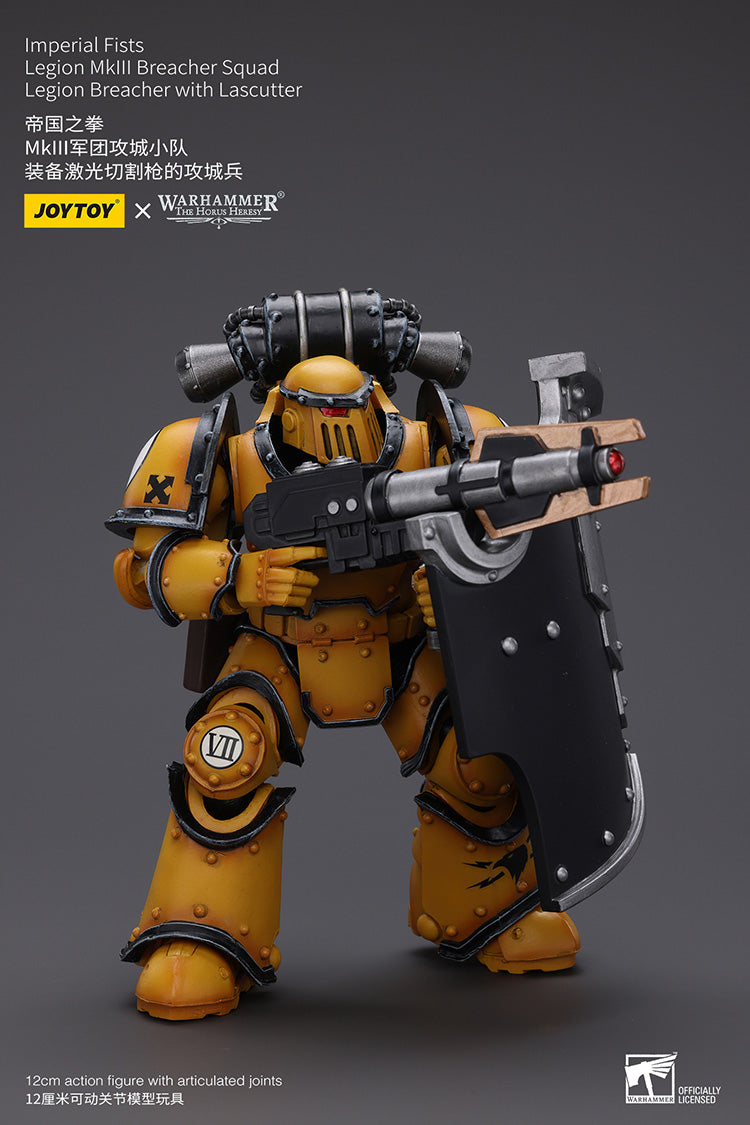 Imperial Fists: Legion MkIII Breacher Squad - Legion Breacher with Lascutter