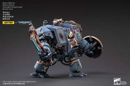 Space Marines Space Wolves Venerable Dreadnought Brother Hvor