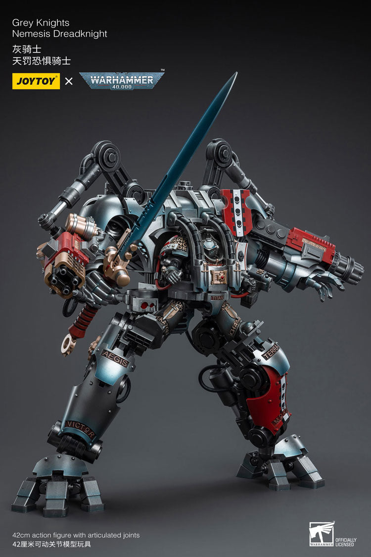 Grey Knights: Nemesis Dreadknight with Caddon Vibova Action Figure