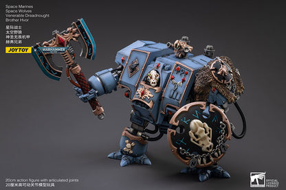 Space Marines Space Wolves Venerable Dreadnought Brother Hvor