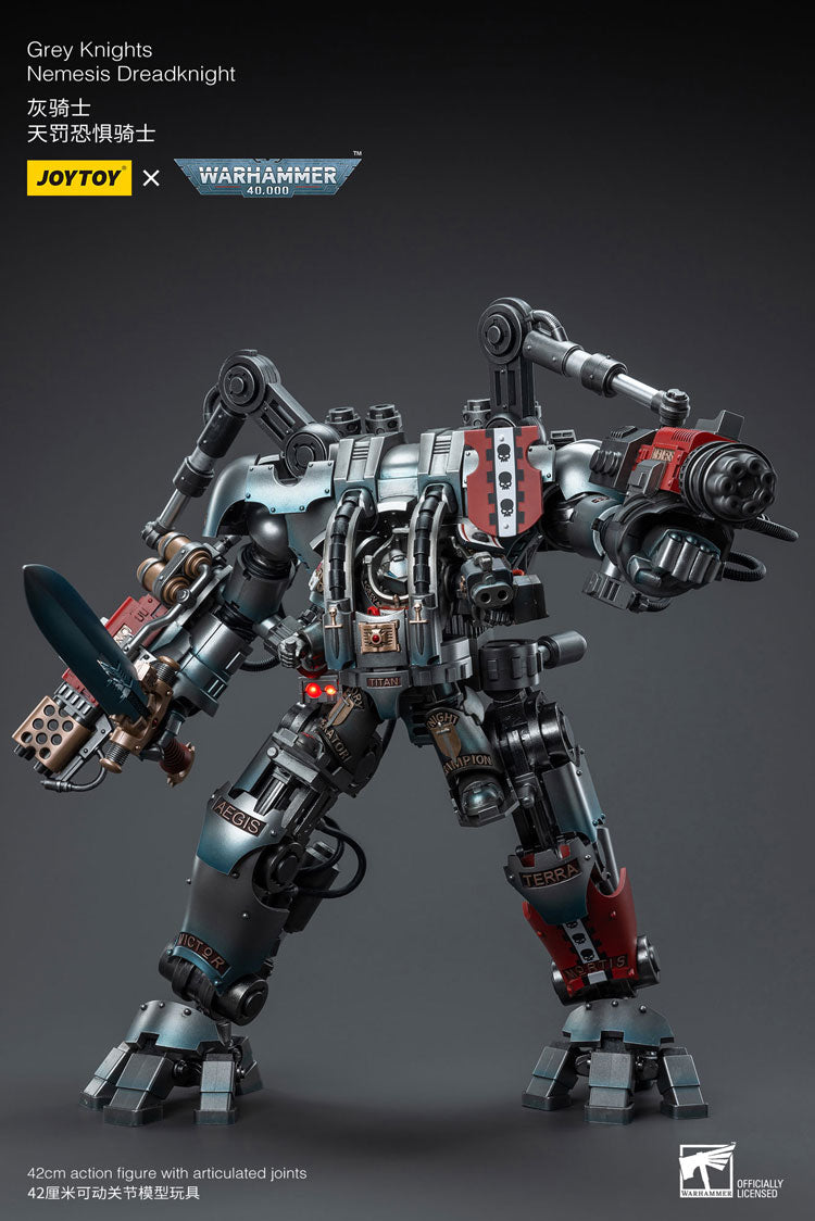 Grey Knights: Nemesis Dreadknight with Caddon Vibova Action Figure