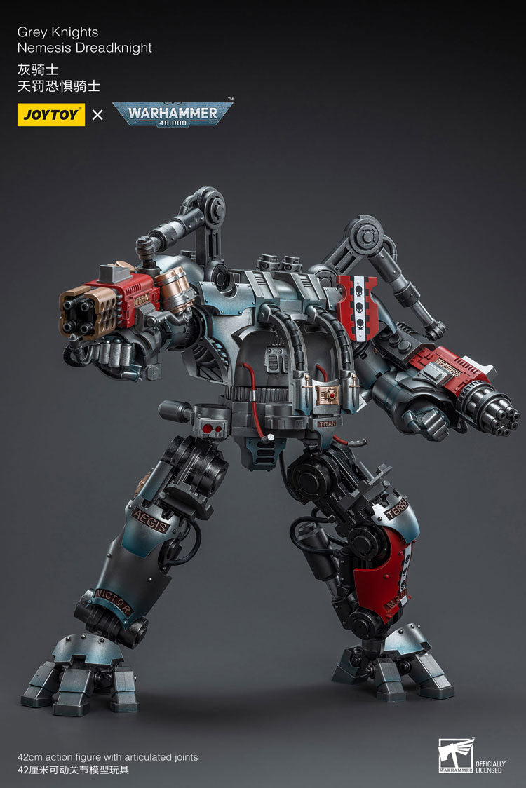 Grey Knights: Nemesis Dreadknight with Caddon Vibova Action Figure