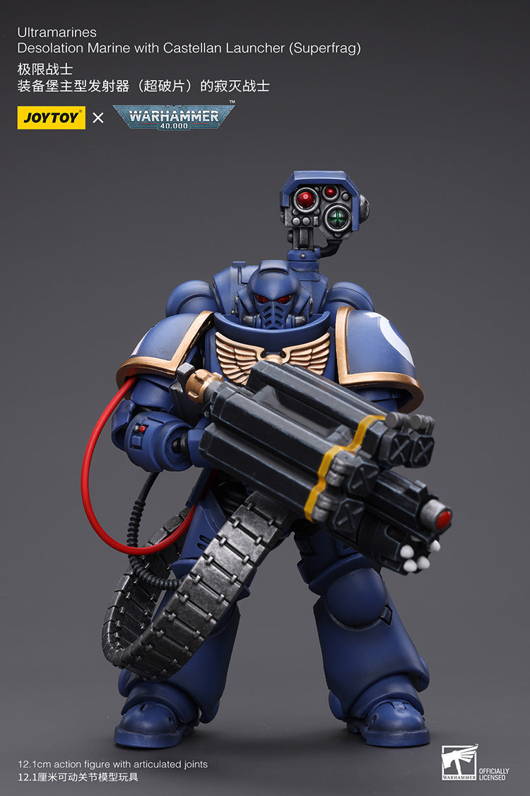 Ultramarines: Desolation Marine with Castellan Launcher Superfrag