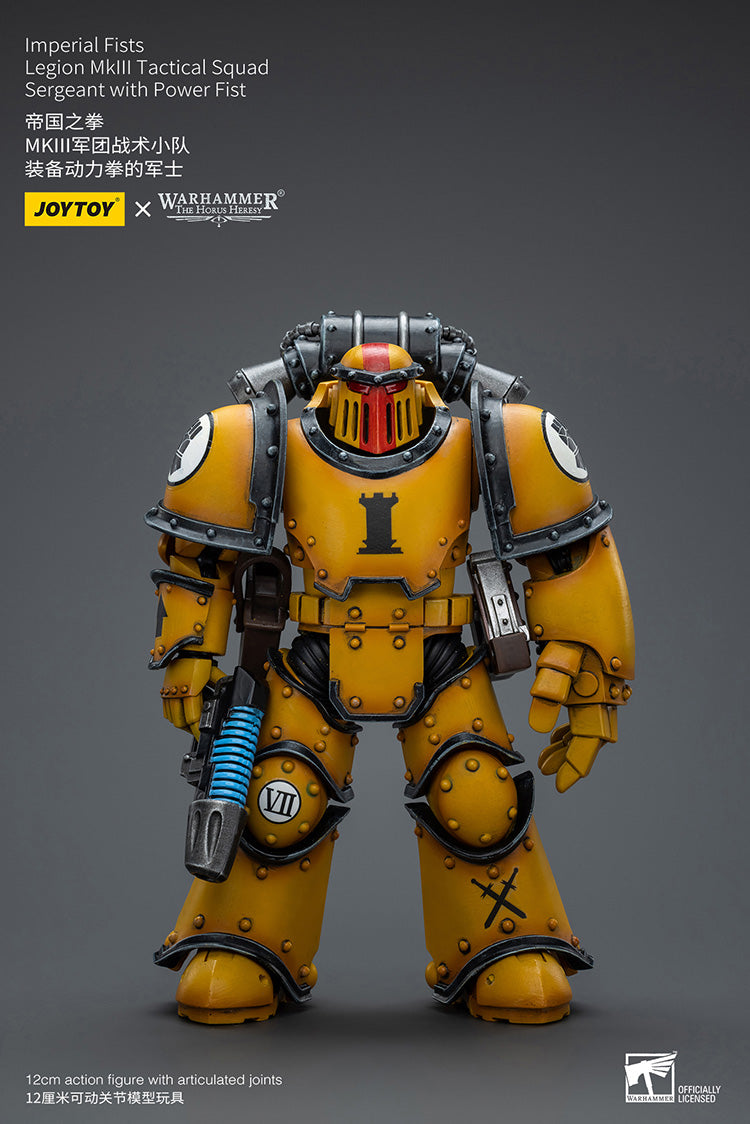 Imperial Fists: Legion MkIII Tactical Squad - Sergeant with Power Fist