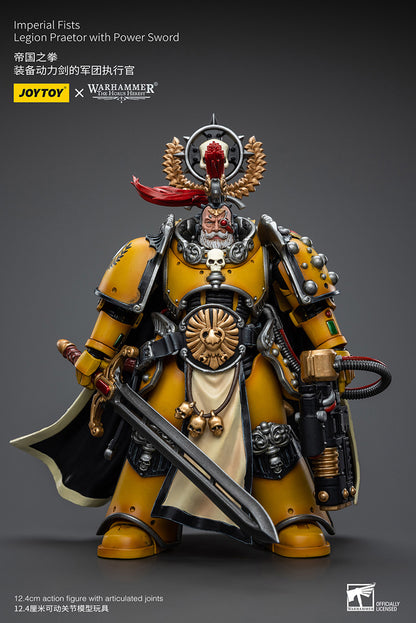 Imperial Fists: Legion Praetor with Power Sword