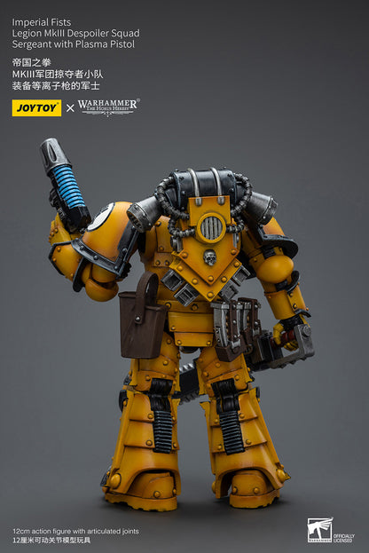 Imperial Fists: Legion MkIII Despoiler Squad - Sergeant with Plasma Pistol