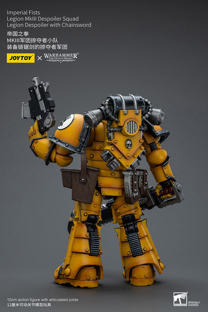 Imperial Fists: Legion MkIII Despoiler Squad - Legion Despoiler with Chainsword