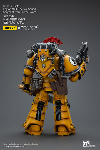 Imperial Fists: Legion MkIII Tactical Squad - Sergeant with Power Sword