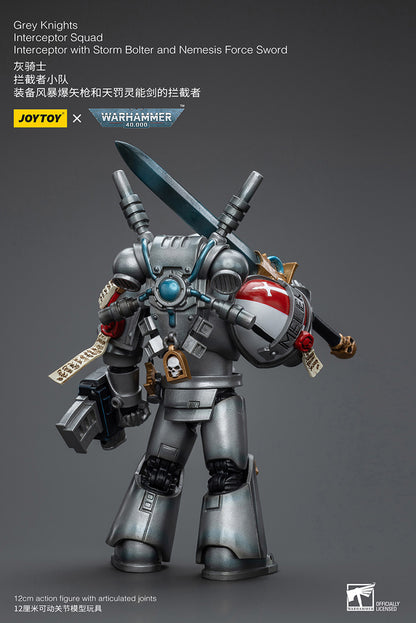 Grey Knights: Interceptor Squad - Interceptor with Storm Bolter and Nemesis Force Sword