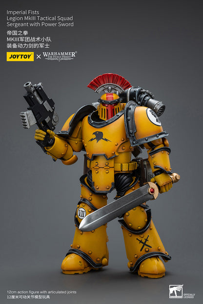 Imperial Fists: Legion MkIII Tactical Squad - Sergeant with Power Sword