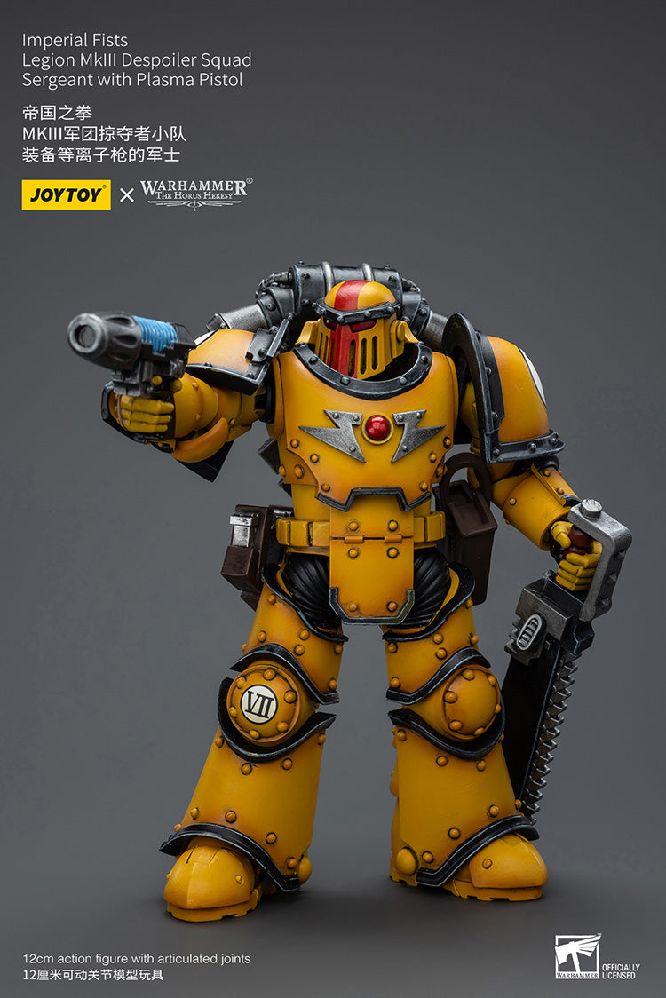 Imperial Fists: Legion MkIII Despoiler Squad - Sergeant with Plasma Pistol