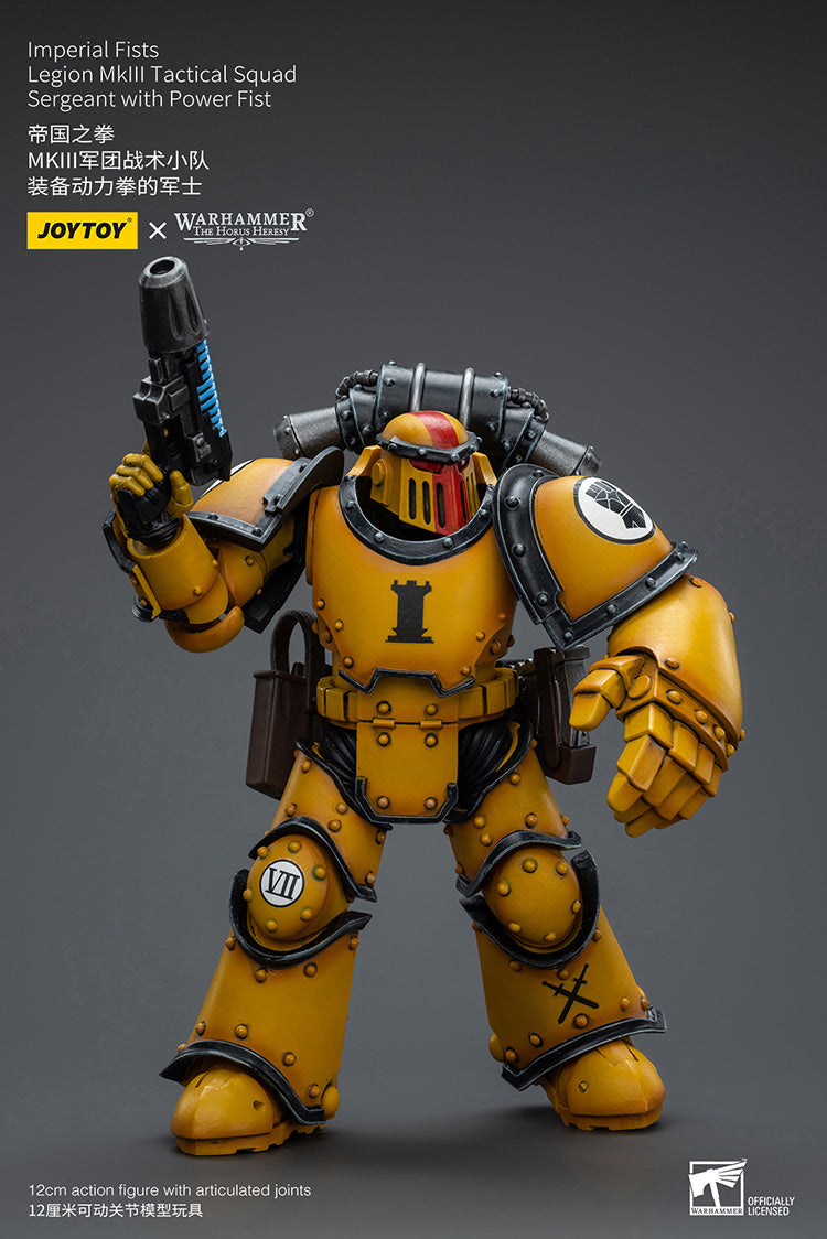 Imperial Fists: Legion MkIII Tactical Squad - Sergeant with Power Fist