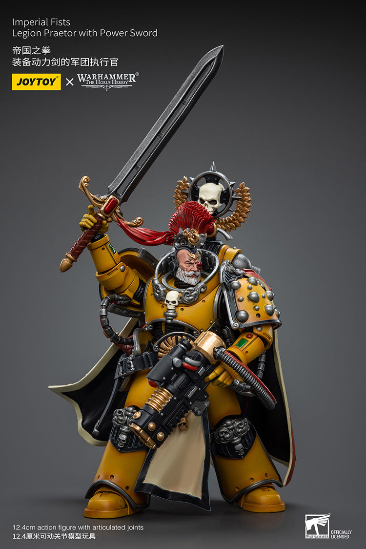 Imperial Fists: Legion Praetor with Power Sword