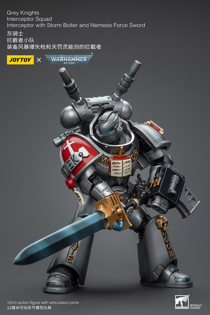 Grey Knights: Interceptor Squad - Interceptor with Storm Bolter and Nemesis Force Sword