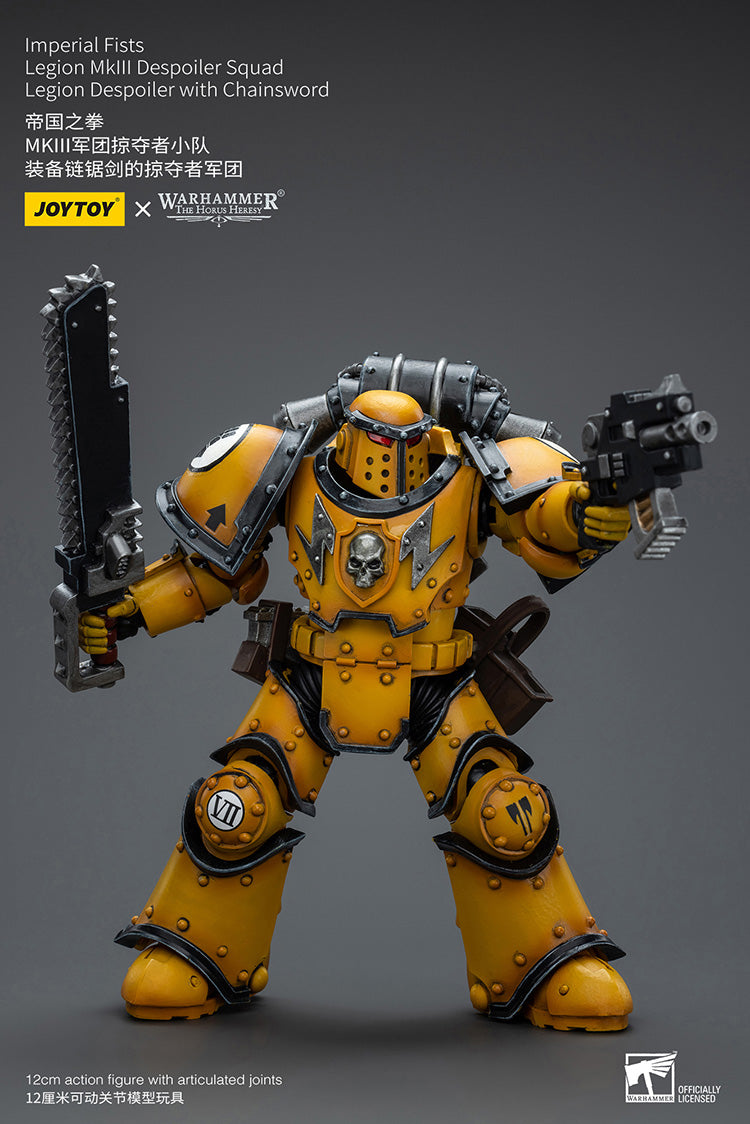 Imperial Fists: Legion MkIII Despoiler Squad - Legion Despoiler with Chainsword