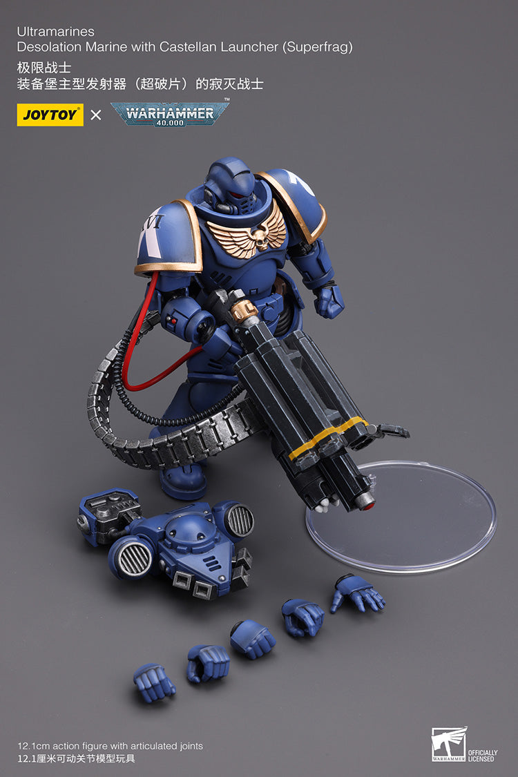 Ultramarines: Desolation Marine with Castellan Launcher Superfrag