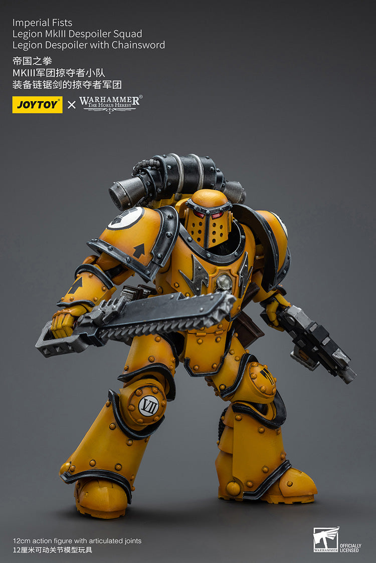 Imperial Fists: Legion MkIII Despoiler Squad - Legion Despoiler with Chainsword