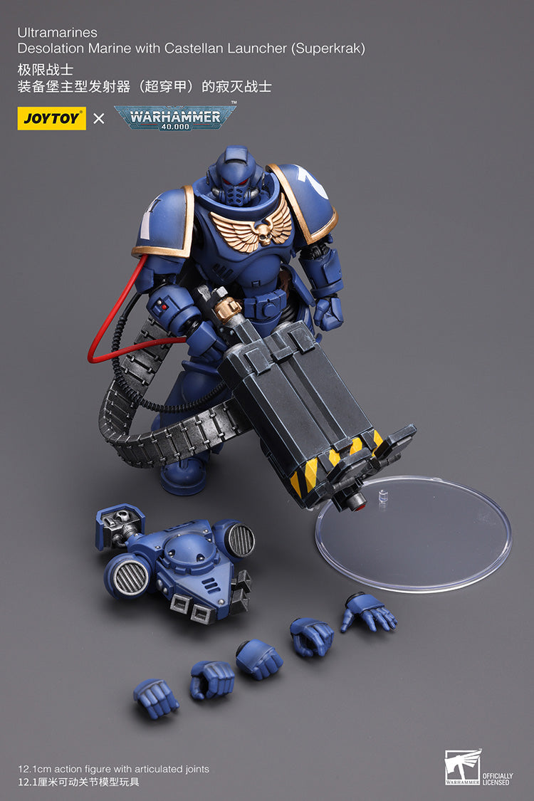 Ultramarines: Desolation Marine with Castellan Launcher (Superkrak)