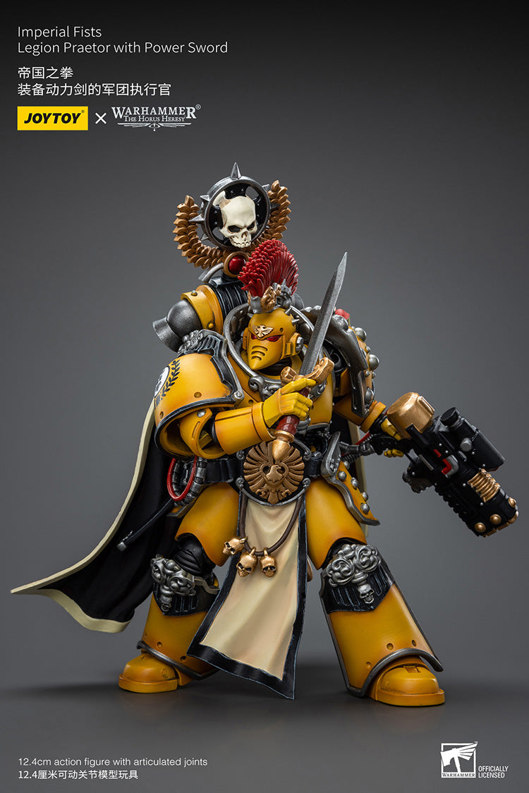 Imperial Fists: Legion Praetor with Power Sword