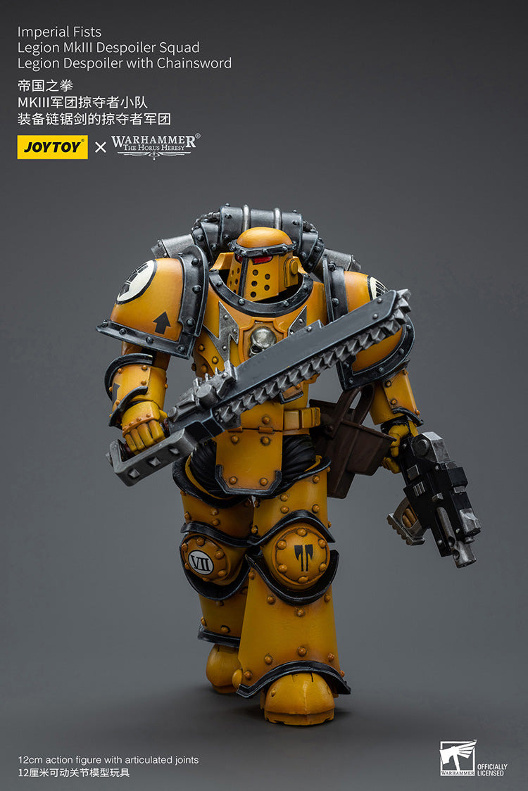 Imperial Fists: Legion MkIII Despoiler Squad - Legion Despoiler with Chainsword